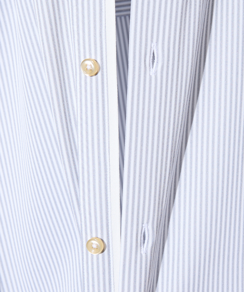 ABAHOUSE(アバハウス)の「ハイストレッチ バックストライプ半袖シャツ【FLEX SHIRTS】(シャツ/ブラウス・メンズ・グレー/ブルー/ネイビー・44/46/48/50)」の14枚目の写真
