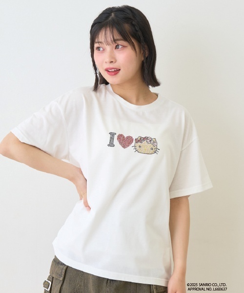 【MY MELODY】【接触冷感】Ｔシャツ MY MELODY】【接触冷感】Tシャツ(カットソー＆Tシャツ