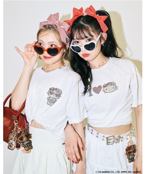 セール】【ハローキティ】日焼け接触冷感Tシャツ（Tシャツ