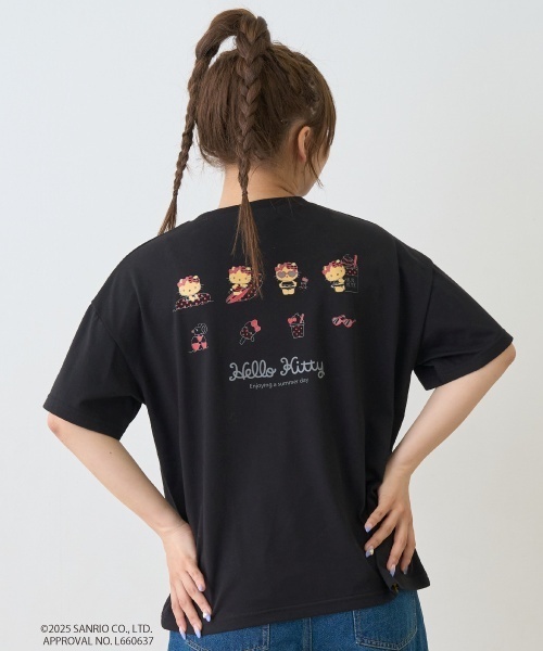 希少❤️受注限定 セール】【ハローキティ】日焼け接触冷感Tシャツ（Tシャツ