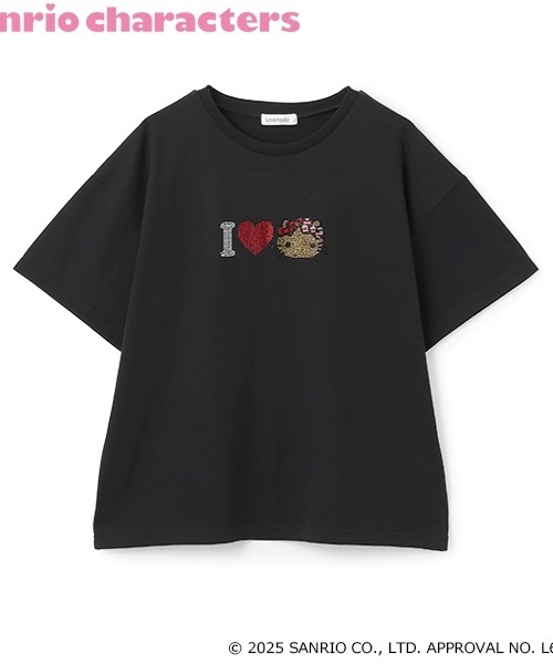 ハローキティ】日焼け接触冷感Tシャツ（Tシャツ/カットソー