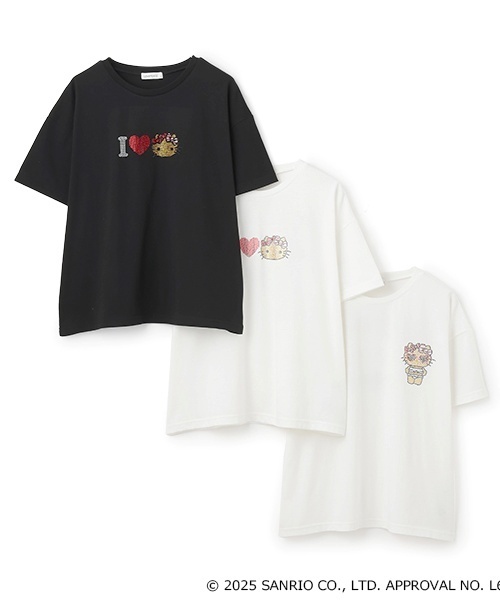 【新品】LOVE FLASH FEVER Tシャツ Tシャツ [Party Wave Vintage Dye Tee] Psycho Pink / Mサイズ