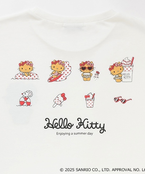 セール】【ハローキティ】日焼け接触冷感Tシャツ（Tシャツ