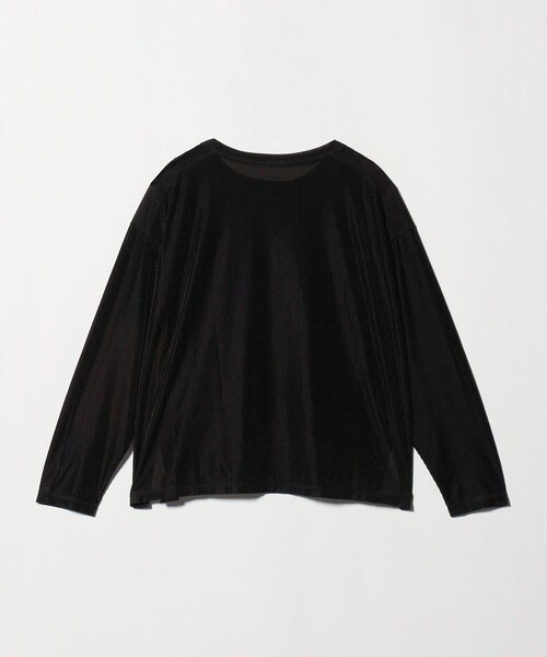 【新品タグ付】ユナイテッドアローズ　ベロア　ロングスリーブ　Tシャツ　カットソー ベロア ロングスリーブ カットソー