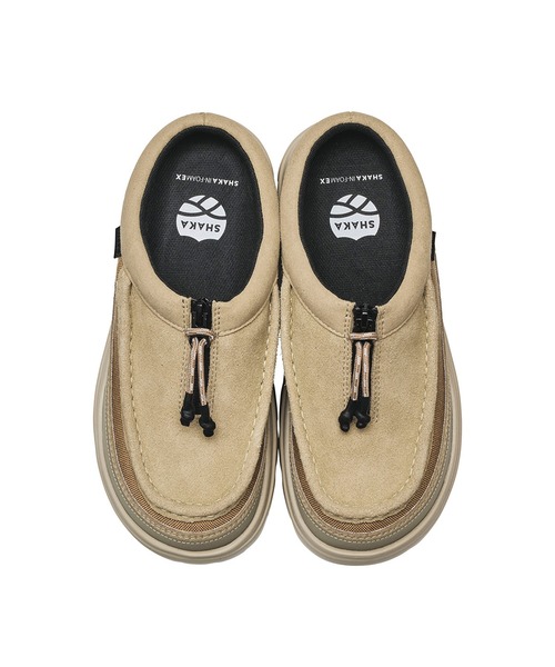 モカ♪ セール】SHAKA ZIP MOCCASIN MULE EX ジップ モカシン ミュール EX