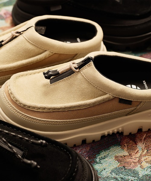 モカ♪ セール】SHAKA ZIP MOCCASIN MULE EX ジップ モカシン ミュール EX