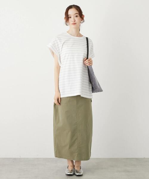 MELROSE claire(メルローズ クレール)の「【ベロアバッグ】(トートバッグ・レディース・チャコールグレー/ブラック/セージグリーン・FREE)」の14枚目の写真