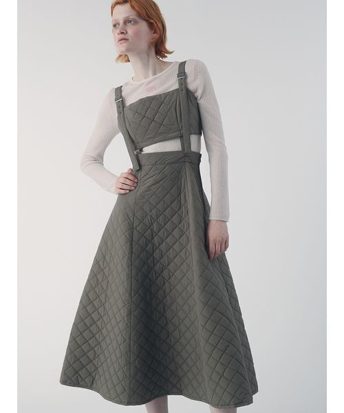 FURFUR（ファーファー）の「ロゴ刺繍シアーウールリブニット（ニット/セーター・レディース・ライトブルー/ブラック/オフホワイト/レッド・F）」の6枚目の写真