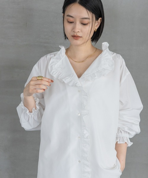 A part by（アパートバイ）の「カーブモチーフネックレス（ネックレス・レディース・GOLD/Silver・FREE）」の8枚目の写真