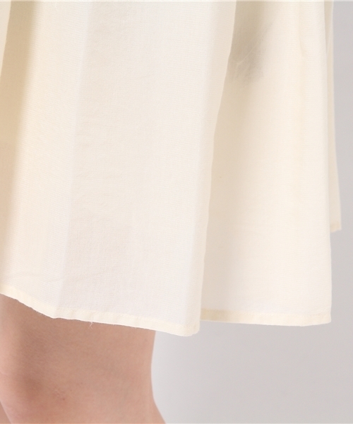 navasana（ナバアサナ）の「navasanaテリーボイルチェーン刺繍ワンピース/712-NOB-N152-OP059（ワンピース・レディース・アイボリー/ブラック・FREE）」の11枚目の写真