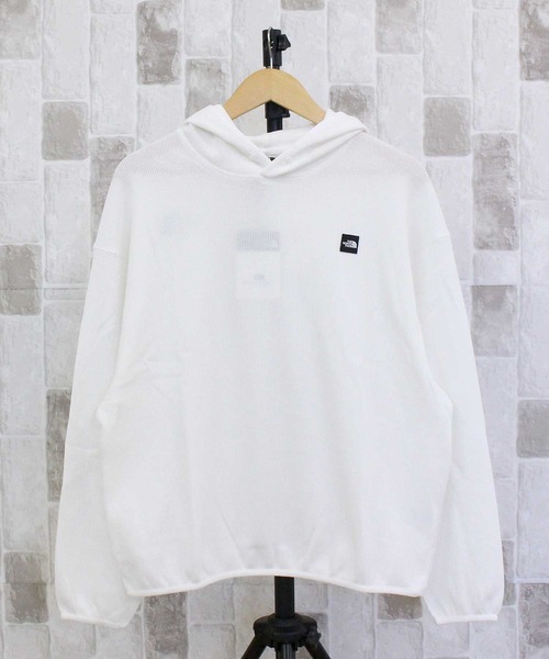 THE NORTH FACE（ザノースフェイス）の「ワッフルフードプルオーバー ワンポイント パーカー WAFFLE HOOD PULLOVER White Label Korea Line（パーカー・メンズ・ホワイト/ブラック・S/XL/L/M）」の9枚目の写真