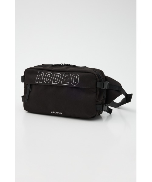 RODEO CROWNS WIDE BOWL（ロデオクラウンズワイドボウル）の「ロゴボディーバッグ（ボディバッグ/ウエストポーチ・メンズ・ブラック/カモフラージュ・FREE）」の3枚目の写真