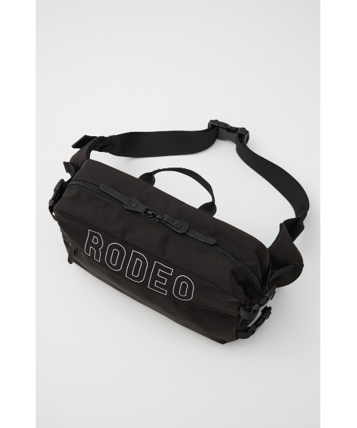 RODEO CROWNS WIDE BOWL（ロデオクラウンズワイドボウル）の「ロゴボディーバッグ（ボディバッグ/ウエストポーチ・メンズ・ブラック/カモフラージュ・FREE）」の6枚目の写真