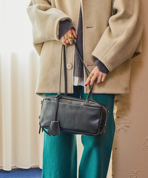 オリジナルレザー2WAYボストンバッグ（ボストンバッグ）｜niko and