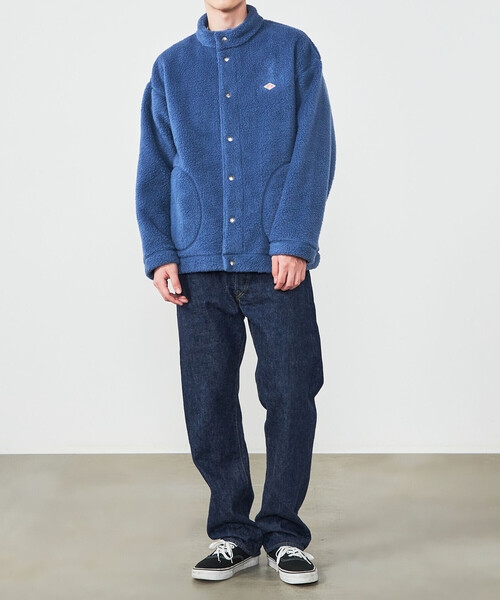 2022AW DANTON〈別注〉ポリエステルタフタ ノーカラーブルゾン 2022AW DANTON〈別注〉ポリエステルタフタ ノーカラーブルゾン