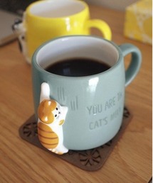 BACKYARD FAMILY（バックヤードファミリー）の「HAPPYCat day つめとぎマグ（グラス/マグカップ/タンブラー）」