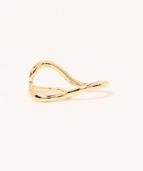 BROTHERHOOD(ブラザーフッド)の「【earyear】Waveform Double Finger Ring(リング・レディース・ゴールド/シルバー・FREE)」の21枚目の写真