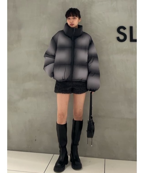 セール】FADED PRINT PUFFER JK フェイディド プリント パッファー