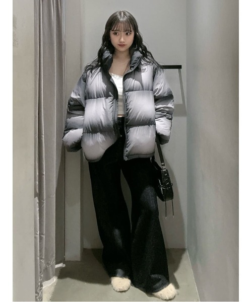 セール】FADED PRINT PUFFER JK フェイディド プリント パッファー