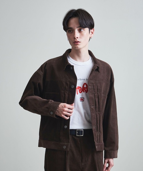 info. BEAUTY&YOUTH（インフォビューティアンドユース）の「【マルチサイズ】14ウェル コーデュロイ ジャケット（その他アウター・メンズ・ブラック/ダークグレー/オフホワイト/ダークブラウン・マルチサイズ）」の8枚目の写真