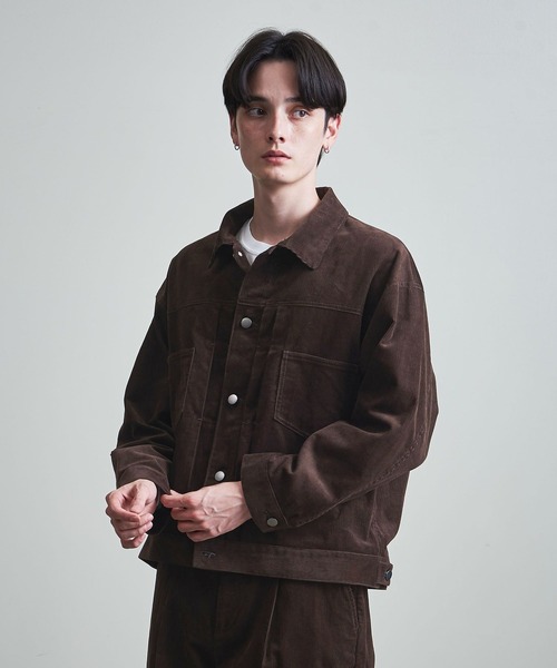 info. BEAUTY&YOUTH（インフォビューティアンドユース）の「【マルチサイズ】14ウェル コーデュロイ ジャケット（その他アウター・メンズ・ブラック/ダークグレー/オフホワイト/ダークブラウン・マルチサイズ）」の11枚目の写真