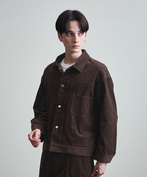 info. BEAUTY&YOUTH（インフォビューティアンドユース）の「【マルチサイズ】14ウェル コーデュロイ ジャケット（その他アウター・メンズ・ブラック/ダークグレー/オフホワイト/ダークブラウン・マルチサイズ）」の12枚目の写真