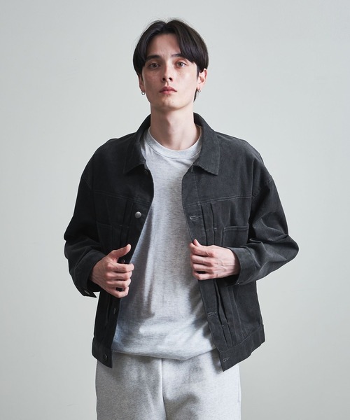 info. BEAUTY&YOUTH（インフォビューティアンドユース）の「【マルチサイズ】14ウェル コーデュロイ ジャケット（その他アウター・メンズ・ブラック/ダークグレー/オフホワイト/ダークブラウン・マルチサイズ）」の22枚目の写真