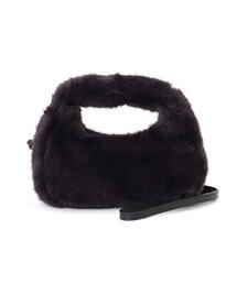 EDIT COLOGNE | フェイクファーハンドルミニバッグ(ハンドバッグ)