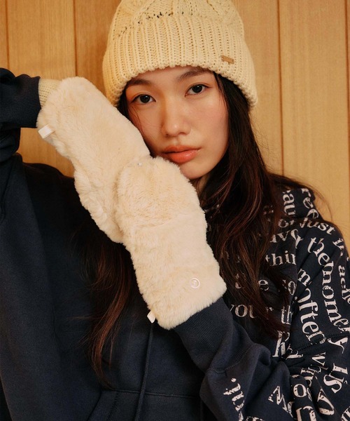 RIKKA FEMME/リッカファム 手袋 ファーミトン 防寒 RFAC25FW04（手袋