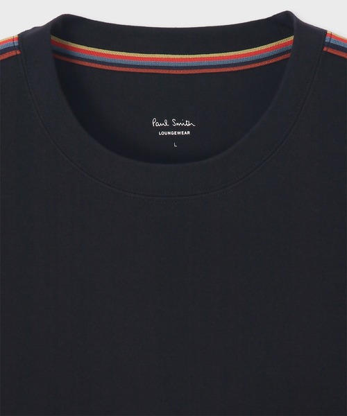 Paul Smith(ポールスミス)の「【ラウンジウェア】アーティストストライプライン ロングスリーブTシャツ【853288 7114】(Tシャツ/カットソー・メンズ・チャコールグレー/ブラック/ネイビー・LARGE/MEDIUM)」の8枚目の写真