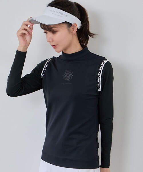 JUN&ROPE'(ジュンアンドロペ)の「ベアスムースフェイクレイヤープルオーバー(Tシャツ/カットソー・レディース・ブラック/オリーブ/ピンク・L/M/S)」の13枚目の写真