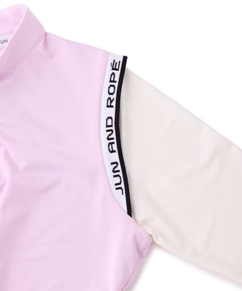 JUN&ROPE'(ジュンアンドロペ)の「ベアスムースフェイクレイヤープルオーバー(Tシャツ/カットソー・レディース・ブラック/オリーブ/ピンク・L/M/S)」の18枚目の写真