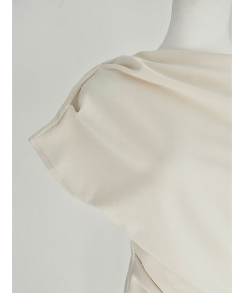 off shoulder drape dress（ドレス）｜celon（セロン）の