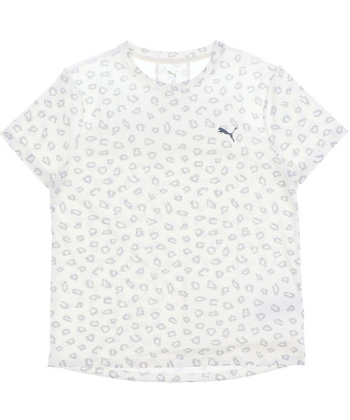 PUMA(プーマ)の「プーマ TRN EDGE SS Tシャツ(Tシャツ/カットソー・レディース・イエロー/ホワイト/チャコールグレー・L/S/M)」の2枚目の写真