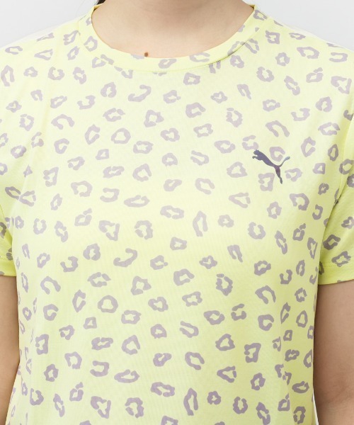 PUMA(プーマ)の「プーマ TRN EDGE SS Tシャツ(Tシャツ/カットソー・レディース・イエロー/ホワイト/チャコールグレー・L/S/M)」の8枚目の写真