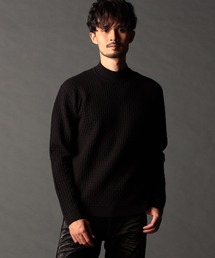 NICOLE CLUB FOR MEN | リンクスバスケットモックネックニット(ニット/セーター)
