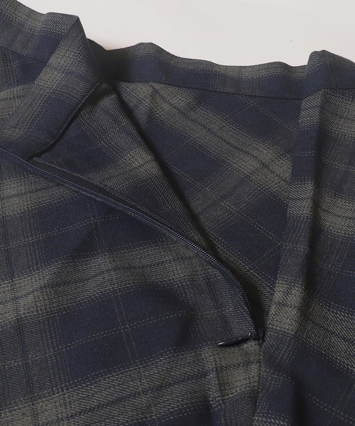 coca(coca)(コカ)の「フレアチェックスカート(スカート・レディース・ネイビー・S/L/M)」の10枚目の写真
