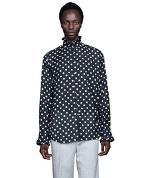 GalaabenD（ガラアーベント）の「Big Dots Frill SH（シャツ/ブラウス）」
