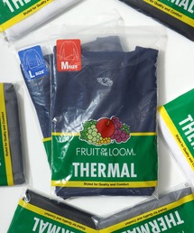 FRUIT OF THE LOOM | FRUIT OF THE LOOM/フルーツオブザルーム 無地 ワッフル/サーマル クルーネック 長袖Tシャツ/ロングスリーブTシャツ/1P パックT/レディース メンズ(Tシャツ/カットソー)