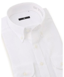 SUIT SELECT（スーツセレクト）の「【形態安定】【長袖】【BLACK LINE】ボタンダウンワイシャツ/ホワイト（ビジネスシャツ）」