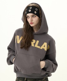 BENUA（ベヌア）の「Fleece-lined logo hoodie/裏起毛ロゴトレーナー（パーカー）」
