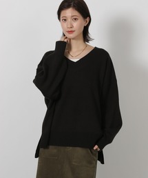 Vネックニットプルオーバー / 581266