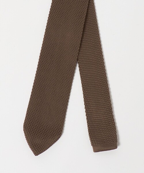 green label relaxing（グリーンレーベルリラクシング）の「GLR ポリエステル ウォッシャブル ニット ソリッド ネクタイ ニットタイ（ネクタイ・メンズ・ブラック/ダークブラウン/ネイビー/ダークグリーン/ダークグレー/ロイヤルブルー/ワイン/ブラウン系・FREE）」の13枚目の写真