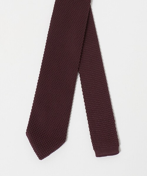 green label relaxing（グリーンレーベルリラクシング）の「GLR ポリエステル ウォッシャブル ニット ソリッド ネクタイ ニットタイ（ネクタイ・メンズ・ブラック/ダークブラウン/ネイビー/ダークグリーン/ダークグレー/ロイヤルブルー/ワイン/ブラウン系・FREE）」の20枚目の写真