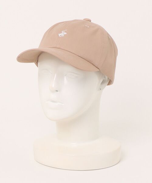 BEVERLY HILLS POLO CLUB（ビバリーヒルズポロクラブ）の「【BEVERLY HILLS POLO CLUB】ビバリーヒルズポロクラブ 起毛ツイルキャップ（キャップ・レディース・ベージュ/ネイビー/ワインレッド/ブラック・FREE）」の6枚目の写真