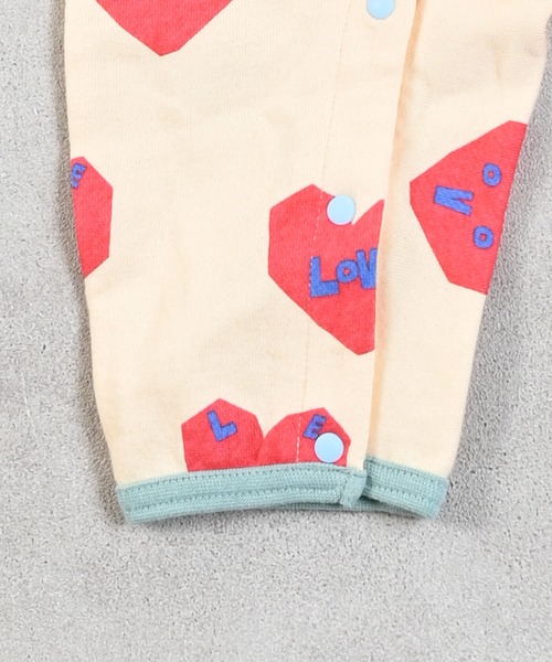 MARKEY'S（マーキーズ）の「ソウガラナガソデロンパース（ロンパース・キッズ・キャメル/グレー/オフホワイト・70/80）」の5枚目の写真