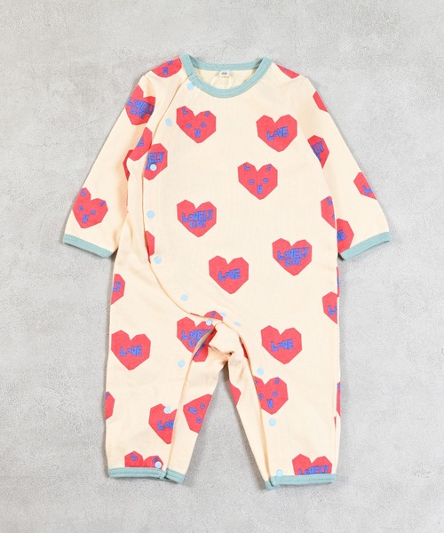 MARKEY'S（マーキーズ）の「ソウガラナガソデロンパース（ロンパース・キッズ・キャメル/グレー/オフホワイト・70/80）」の14枚目の写真