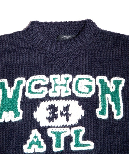 HAND KNITTING SWAETSHIRT（ニット/セーター）｜RICE NINE TEN（ライス