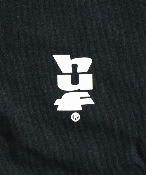 HUF(ハフ)の「メガブラスト ロングスリーブTシャツ MEGABLAST L/S TEE(Tシャツ/カットソー・メンズ・ブラック/ホワイト・XL/L/M)」の11枚目の写真