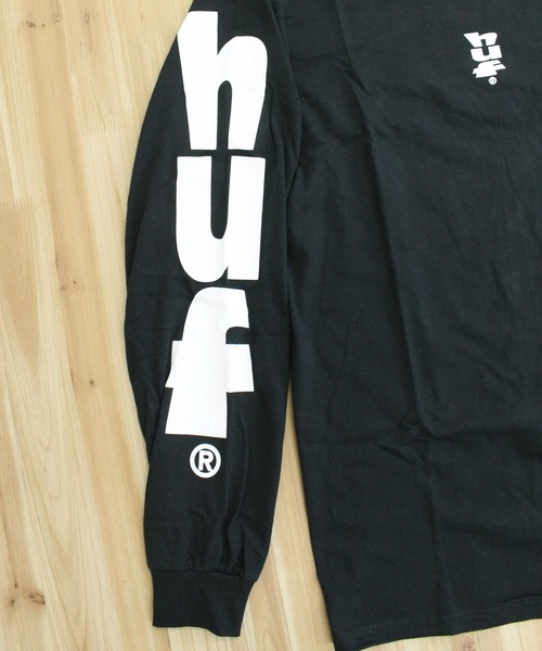 HUF(ハフ)の「メガブラスト ロングスリーブTシャツ MEGABLAST L/S TEE(Tシャツ/カットソー・メンズ・ブラック/ホワイト・XL/L/M)」の12枚目の写真